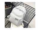 2018 Trend of Korean New Ring Canvas Backpack for Men&Women of Junior High School Students Bag Travel Bag