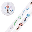 Kinbor hand book&paper tape 20mm7m hand book sticker color tape confession balloon DTB64285