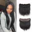 Dream Like Brazilian Virgin Human Straight Hair 4 Bundles with Lace Frontal