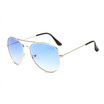 Unisex New Gradient Ocean Lens Fashionable Sunglasses Aviator Eyeglasses
