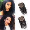 Dream Like Brazilian Virgin Hair Curly Hair 4 Bundles Human Hair with Closure