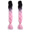 2T 3T Jumbo Braids Hairstyles Hair For Russian Women Colors Synthetic Braiding Hair