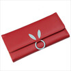 Women Trendy Tasteful Faux Leather Clutch Purse Card Coin Wallet Handbag Bag