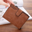 Hot Sale Womens Wallets Matte Skin short simple Card Packages