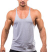 Hot Pure Color Summer Fitness Vest Male Ferret - Cotton Bodybuilding Vest
