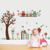Owls Tree Wall Stickers for Kids Rooms Home Decorative Nursery Home Decor pvc Murals