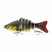 Live Fishing Lures Lixada 10cm4" 155g Bionic Multi Jointed Fishing Lure SUN-FISH Lifelike Hard Bait