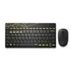 Rapoo X221M conjunto de teclado y ratón inalámbrico multimodo Sistema de teclado y ratón Bluetooth Conjunto de teclado y ratón Bluetooth 30 Bluetooth 40 i