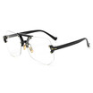 SHAUNA New Arrival Summer Styles Candy Color Women Rimless Square Sunglasses Oversized Men Tint Lens Sun Glasses UV400