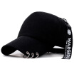 MAXVIVI hat male Korean version of the couple models wild long baseball cap hoop cap MMZ823099 black