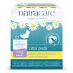 Natracare British imports of natural cotton ultra-thin flap sanitary napkins plus night with 10 pieces of 300mm