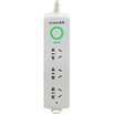 Huishun HSISH HS-410 three 6-meter total control switch copper core integrated anti-shock plug with child protection door long line socket row plug wiring board plug board