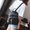 Womens Fashion Accessories Trend Zipper Shoulders Oxford Cloth Backpack