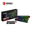 MSI MSI GK70 Cherry MX RGB Symphony Machine 87 Key Silver Axis E-sport Eat Chicken Keyboard
