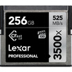 Lexar 256GB read 525MBs write 445MBs CFast 20 memory card 3500x VPG-130 for HD cameras