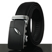 Male Genuine Leather Belt Men Cowskin Leather Belt Automatic Buckle Fashion Designer High Quality MenS Belts
