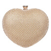 Fawziya Cute Heart Shape Clutch Purses For Women Clutches And Evening Bags