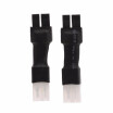 2pcs Tamiya Head Female to Traxxas Plug Male Connector Adapter Convertor for RC Car Li-Po Li-Lion Battery