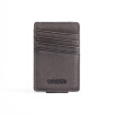 MenS Gubintu Leather Frosted Multi-Card Wallet