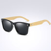 Retro Wood Polarized Sunglasses Men Driving Sunglasses Women Brand Design Mirror Sunglasses