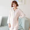 Arctic velvet 3883 Pregnant women month clothes Spring&autumn clothing out of service feeding breasts pregnant women pajamas suit cotton postpartum women home service floral L