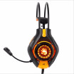 Head Wear Stereo Luminescence Headset for Computer Games MusicTV & Over Ears