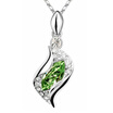 Necklaces Pendants Vintage Bijoux For Women Best Gift Made With Crystals from Austrian Elements White Gold Plated 13058