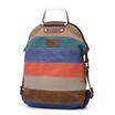 Fashion Multi-functional Canvas Large-capacity Backpack Single Shoulder Bag for Teenage Girls Female Portable Travel Rucksack