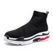 2018 Spring New Sports Shoes High Mens Casual Running Shoes Socks Shoes