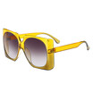 SHAUNA Oversize Women Square Sunglasses Fashion Ladies Double Colors Frame Gradient Lens Shades UV400