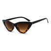 SHAUNA Popular Women Cat Eye Sunglasses Fashion Ladies Red Frame TintedClear Lens Shades UV400