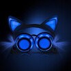 Cat Ear headphones LED Ear headphone cat earphone Flashing Glowing Headset Gaming Earphones for Adult&Children