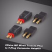 2Pairs NO Wires Traxxas Plug Female to T-Plug Male&Traxxas Male to T-Plug