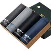 Seven wolves SEPTWOLVES men&39s underwear men&39s Lycra cotton waist in the breathable movement angle underwear four multi-color 3315-4 XL