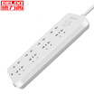 Delixi DELIXI CD98J-LK4X4Z new national standard socket plug power strip wiring board tow board plug-in board 8 overall control full length 18 m