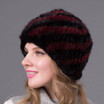 Autumn&winter fur hat womens authentic natural fur cap Russian hat fashion quality thick fur cap discount hot