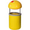 Kelui Si Tuo glass cup NC-8939 heat-resistant colorful mushroom cup car leak-proof cup thick cup 320ml color random