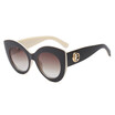 SHAUNA Oversize Women Cat Eye Sunglasses Fashion Ladies Pink Sun Glasses UV400