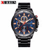 Curren 8275 new 2017 top brand luxury Watch Men relogio masculino quartz watch fashion casual alloy wristwatches