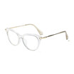 SHAUNA Fashion Women Cat Eye Glasses Frame Anti-Blue Rays Fashion Ladies Reading Eyeglasses UV400