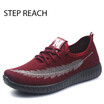 Women shoes fashion sneakers couple models tenis feminino breathable air mesh adult lace-up casual soild black