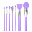 7Pcs Silicone Makeup Brush Kit Facial Mask Brush Foundation Eyeshadow Eyebrow Brush Cosmetic Tool »¯×±Ë¢