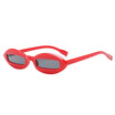 SHAUNA Unique Small Oval Women Sunglasses Fashion Men Square Lens Shades UV400