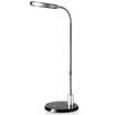 Effective deli 3674 metal energy-saving desktop learning LED lamp third gear adjustable black