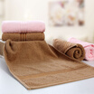 Xin brand Milan impression cotton European style towel 34 76cm brown