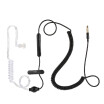 Smart Intelligent Multifunction Headphone Anti Radiation Single Ear Hook Earphone Stereo 35mm Plug for Samsung Apple HTC Sony Coo