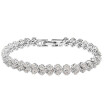 AAA Cubic Zirconia Tennis Bracelet for Women Classic Wedding Jewelry Lady Charm Bracelet Valentines Day Gift WHBD34