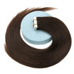 BHF Hair Tape Hair Extension Unprocessed Malaysian Hair All Color Straight Hair Russian Cuticle Pu Skin Weft 20Pcs 50g