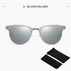 SHAUNA 2018 new sunglasses mens polarizer driving sunglasses during the day