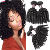 Ishow Hair Good Quality Peruvain Afro Kinky Curly Hair 3 PcsLot 7A Unprocessed Peruvain Kinky Curly Virgin Hair Extensions